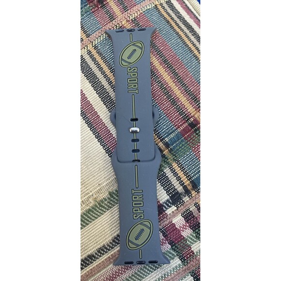 Bandiction Silicone Band For Apple iWatch Series  9 Ultra 8 7 6 5 4 3 2 1 SE - Picture 4 of 9
